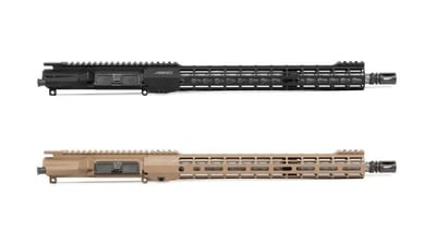 Aero Precision Complete Upper Receiver, M4E1-T, .223, 16in, Wylde Fluted Barrel, 15in M-LOK ATLAS S-ONE Handguard, Anodized - $432.22