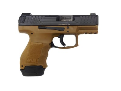 Heckler & Koch VP9SK, 9mm, 3.39" Barrel, 2 Magazines, FDE Frame - $500 