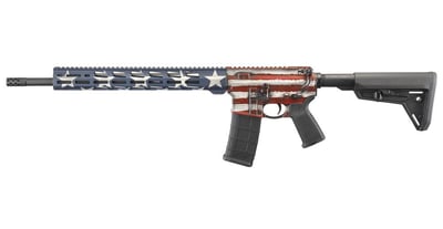 Ruger AR-556 MPR 5.56mm with American Flag Cerakote Finish - $799.99 (Free S/H on Firearms)