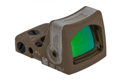 Trijicon RMR Type 2 Dual Illuminated Reflex Sight - 7 MOA - Amber Dot - FDE - $359.99