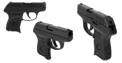Ruger LCP 2.75" 380 Auto Blue Black Polymer Fixed 6+1rd - $199.99