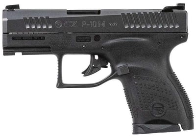 CZ-USA P-10 M (Micro Compact) 9mm 3.2" 7rd Pistol - Black - $344 