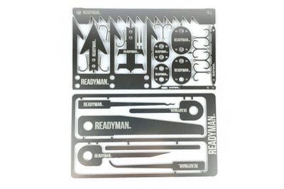 ReadyMan 2 Pack Wilderness Survival & Hostage Escape Card - $18.95 - FREE Shipping! Use promo code "READYMAN"