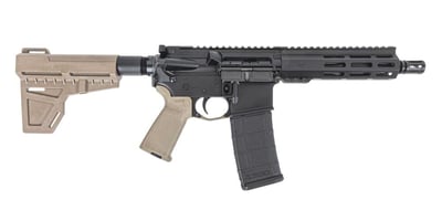 PSA 7.5" Pistol-Length 5.56 NATO 1/7 Nitride 7" Lightweight Hex M-Lok MOE Shockwave Pistol, Flat Dark Earth - $499.99 + Free Shipping