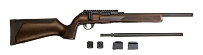 Bundle - Walther Hammerli Force B1 16.1" .22 LR 10rd Rifle W/ .22 WMR Barrel Conversion Kit, Wood Classic Brown - $449.99 + Free Shipping 