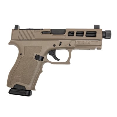 PSA Dagger Complete SW1 RMR Pistol With Black Fluted Threaded Barrel, FDE - $279.99