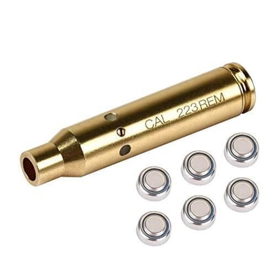 MidTen 223 5.56mm/9mm 30-06/25-06/270 Red Dot Boresighter with Batteries - $10.07 w/code "G6BZFFS3" + 10% off coupon (Free S/H over $25)