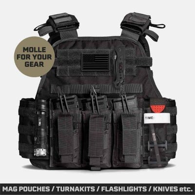 Take 40% off Body Armor Loadout AR500 / AR600 Level 3+ Body Armor With Plate Carrier Package - $338.95 Discount code FREEDOM40 