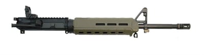 PSA 16" Mid-length 5.56 NATO 1/7 Nitride MOE Upper w/BCG, CH, & MBUS Rear, ODG - $289.99 + Free Shipping