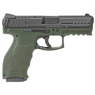 Heckler and Koch VP9 Green 9mm 4.09" Barrel 10-Rounds Interchangeable Backstraps - $656.99 ($9.99 S/H on Firearms / $12.99 Flat Rate S/H on ammo)