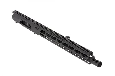 Foxtrot Mike Products Complete 9mm AR-15 Upper 16" 15" M-LOK Rail - Muzzle Brake - $339.99 