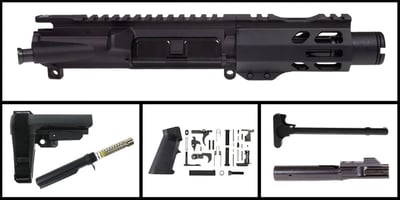 Davidson Defense 'Cordon' 4.5" AR-15 .45 ACP Nitride Pistol Full Build Kit - $434.99 (FREE S/H over $120)