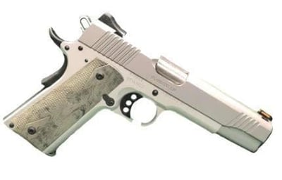 £ Custom LW 1911 9mm 5" 9rd w/ Night Sights Stainless / Ghillie G10 Grips - $758.99 (Free S/H on Firearms)