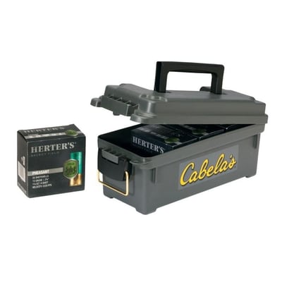 Cabela's 4-Box Shotshell Box - $6.99 (Free Shipping over $50)