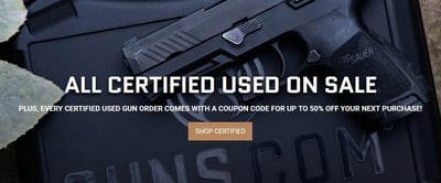 Certified Used Guns SALE @ Guns.com