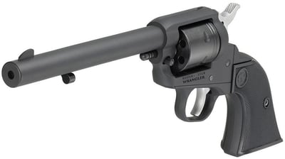 Ruger Wrangler 6.5" Barrel Black Revolver 22lr 6rd - $149.99 (S/H $19.99 Firearms, $9.99 Accessories)