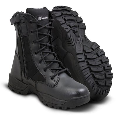 Smith & Wesson 8" Breach 2.0 Black Side-Zip Waterproof Boots - $49.98 