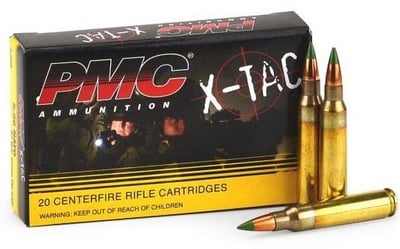 PMC X-TAC 5.56 NATO 62-Gr. Green Tip LAP - $136.79 after code "5OFFJUNE24" (Free S/H over $149)