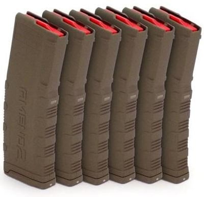 Amend2 AR15 Mod 2 Magazine (FDE) - 30 Round (6 Pack) - $41.30 w/code "E67UMS" 