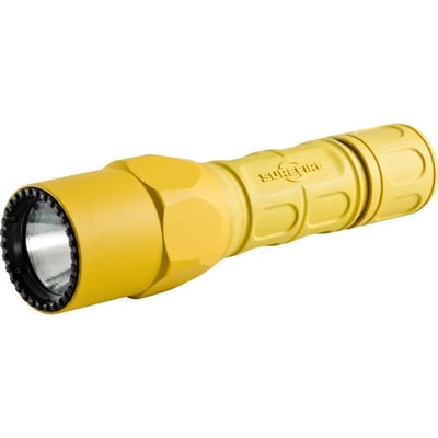 Surefire G2x Pro, 6 Volt, Dual Stage 15/600 Lu, Wh Led, Polymer + Alum, Yellow, Click St - $71 (Free S/H on Firearms)