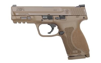 S&W M&P 2.0 Compact 9mm Pistol, FDE, No Manual Safety - 12458 - $399.99