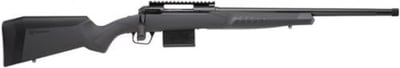 Savage 110 Tactical, 308WIN/762NATO, 24" Threaded Barrel, Black Barrel and Action, Gray Polymer Stock, 10Rd, - $691.29