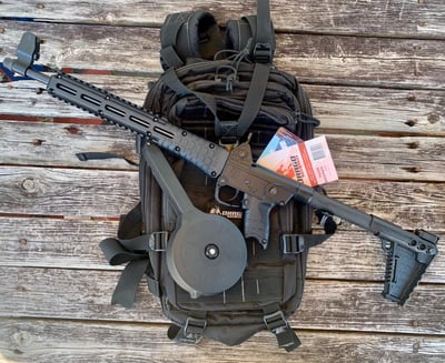 Kel-tec Sub 2000 Gen 2 9mm Glock 17 50rd Drum w/ Drago Pro Gear Backpack - $439 