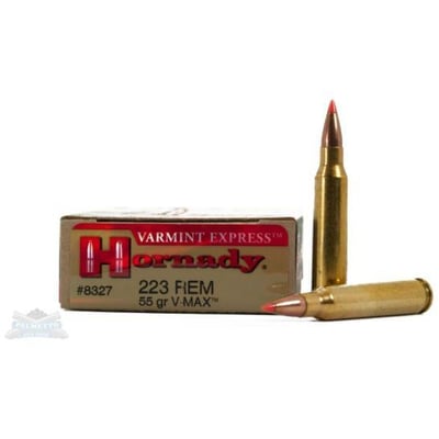 Hornady 223 55gr V-max Varmint Express Ammunition 20rds - $21.99