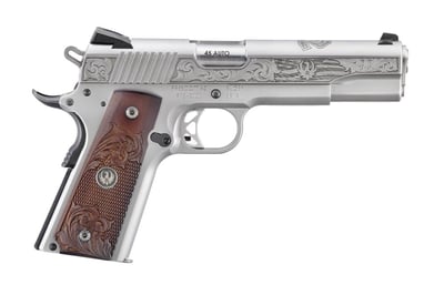 Ruger SR1911 75th Anniversary Stainless .45 ACP 5" Barrel 8-Rounds - $1999.99 