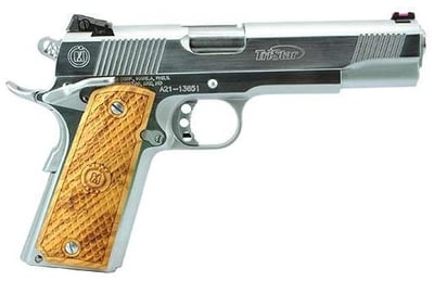 American Classic Trophy 1911 HGA 45 Auto 5 In Bbl Adj RS Chrome 1/8rd Mag - $522.95 