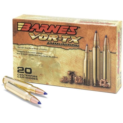 Barnes VOR-TX, .300 Win. Mag., TTSX-BT Rifle, 165 Grain, 20 Rounds - $36.09 (Buyer’s Club price shown - all club orders over $49 ship FREE)