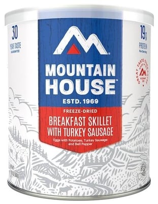 Mountain House Turkey Sausage Breakfast Skillet Freeze Dried Food #10 Can 8 Serving - $28.56 (Free Shipping on $100+ Orders)