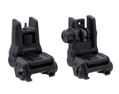 Magpul MBUS 3 Front & Rear Sight Set Fits Picatinny Rail, Black - $78.41 (Free S/H over $25)