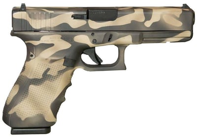 Glock 20 Gen4 USA 10mm, 4.6" Barrel, Fixed Sights, Sandstorm Camo, 15rd - $639.99 (Free S/H on Firearms)