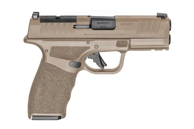 Springfield Hellcat Pro 9mm Optics Ready Compact Firstline 3.7" FDE OSP (Law Enforcement/First Responder/Military Only) - $499.99 (Free S/H on Firearms)