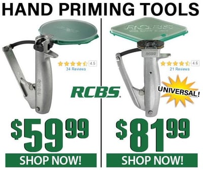 RCBS Hand Priming Tool - $59.99 
