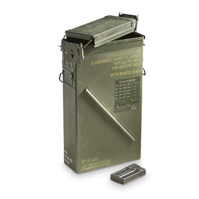 U.S. Mililitary Surplus 81mm Mortar Ammo Can, Used - $17.99 (Buyer’s Club price shown - all club orders over $49 ship FREE)