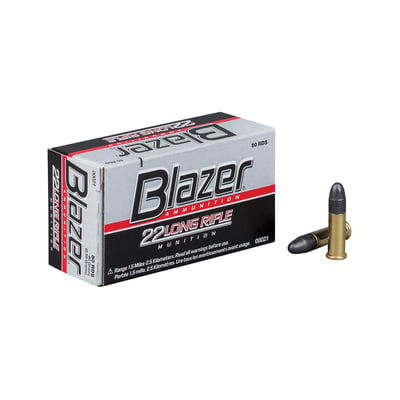 CCI 0021 Blazer High Velocity 22 LR 40 gr Lead Round Nose (LRN) 50 Bx - $3.99 