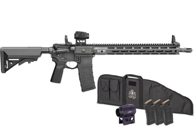 Springfield Saint Victor 5.56 NATO 16" 30rd Gear Pac w/ Viridian Venta Green Dot, Four Mags & Rifle Bag - $999.99 