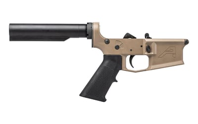 Aero Precision M4E1 Carbine Complete Lower Receiver w/ A2 Grip No Stock FDE Cerakote - $199.95 (Free S/H over $175)