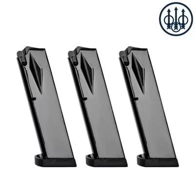Beretta 92FS 9mm 18 Round Magazine (3 Pack) - $53.99 