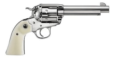 RUGER Vaquero Bisley 357 Mag/38Spl 5.5" Stainless 6rd - $853.99 (Free S/H on Firearms)