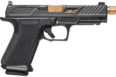 Shadow Systems MR920L Elite 9mm Pistol Optic Ready, 5" Threaded Black Spiral Barrel, Green Tritium Front Sight - $599 (Free S/H)