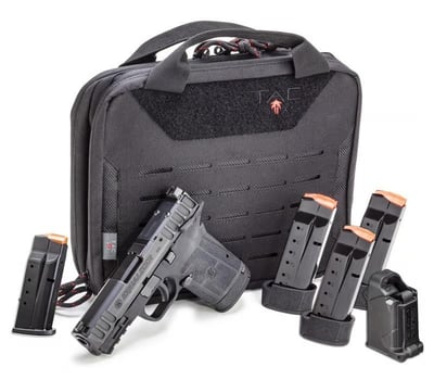 SMITH & WESSON Equalizer 9mm Range Bundle 3.6" 15rd - Black - $399.99 (FREE Shipping on Firearms)