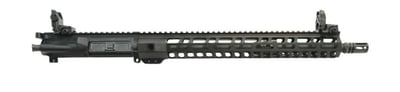 PSA 16" Mid-Length Pencil 5.56 NATO 1:7 Nitride 15" Lightweight M-LOK Upper w/ NiB BCG, CH, & MBUS Sights - $379.99 + Free Shipping