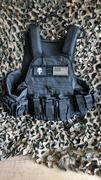 Rothco Punisher Tactical Black Operator Plate Carrier With Molle and (2) 10 x 12" Certified AR500 NIJ Compliant Plates & - $305