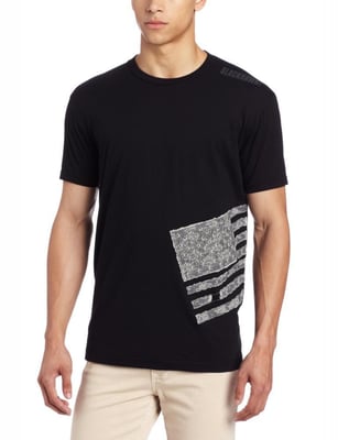 BLACKHAWK! Men's Memory T-Shirt with Grey Flag, Black - $4.99 shipped (Free S/H over $25)