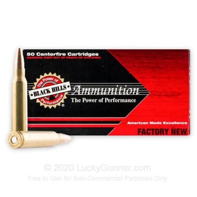 Black Hills 223 Remington 36 Grain Barnes Varmint Grenade HP 50 Rounds - $50 
