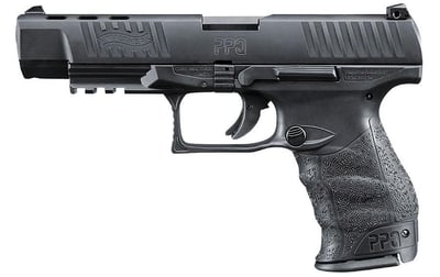 Walther PPQ M2 9mm 5" Barrel Black 15 Rnds - $649.99 (Free Ship to Store)