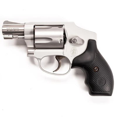 Smith & Wesson 642-1 Airweight 38 Special 5 Rounds 1.9" Barrel Silver - USED - $399.99  ($7.99 Shipping On Firearms)